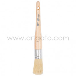 Pinceau Pâtissier Soie Naturelle Ateco® | Rond - Ø 30 mm