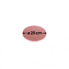 Rose Pâle - Rond 12 mm / 25 cm Ø