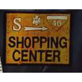 2 Plaques Riverside et Shopping