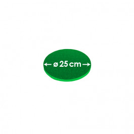 Cartons à entremets - Vert Sombre - Ronds 25 cm