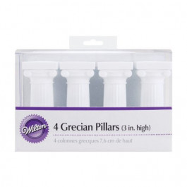 4 Piliers Grecs Haut. 7,6 cm