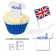 Maillot Equipe Angleterre - Maillot et Réalisation Cupcake