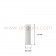 12 Chevilles Blanches SPS - Haut. 7,6 cm