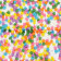 Confettis en Sucre - Étoiles Multicolores