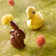 Réalisations de Canard et Lapin en Chocolat