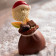 Moule à Chocolat, Sac du Père Noël 3D