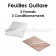 Feuilles Guitare | 2 Formats et 3 Condtionnements