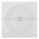 2 Assiettes CARREES Blanches - 20 x 20 cm 