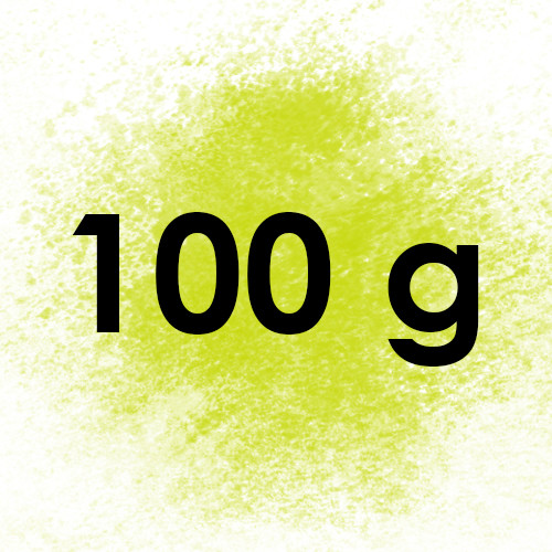 E102 Powder Powder Candy Colour | Leaf Green (E102, E133) - 100 g Jar - Artgato
