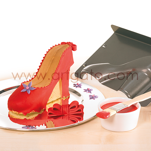 Shoe cake pan discount