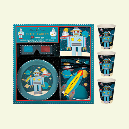 Astronaut And Robot Birthday Party Artgato