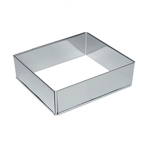 Adjustable Cake Ring SQUARE Side from 30 to 57 cm Artgato