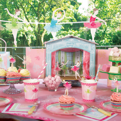 Cupcake et toppers anniversaire danseuse de ballet et ballerines