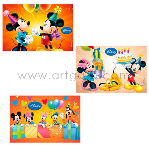 Edible Cake Topper Mickey Birthday Artgato