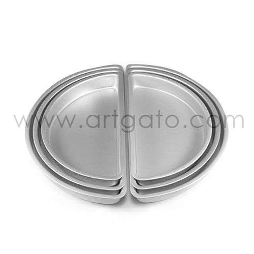 Half Round Cake Pan 40 cm x 5 cm deep Artgato