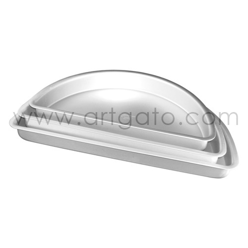 Half Round Cake Pan 40 cm x 5 cm deep Artgato