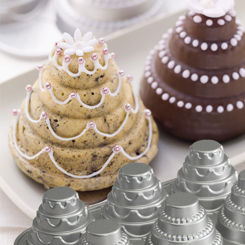 Mini tiered cake pan outlet