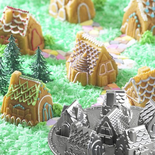 Nordic ware cozy village pan sale