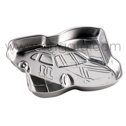 Race car cake pan top