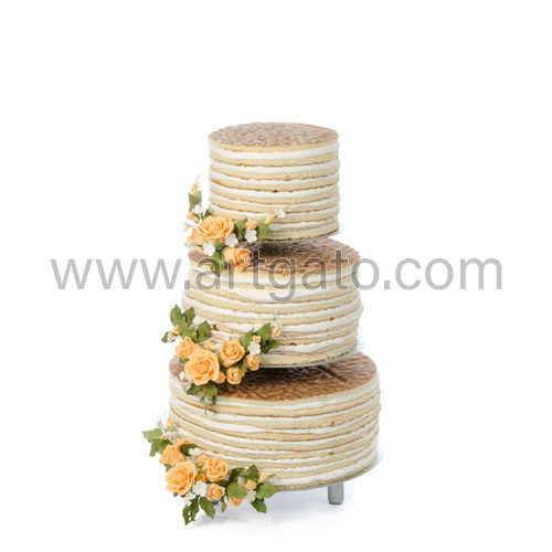 Wedding Cake Stand Round Plates 5 Tiers O Cm 26 32 40 45 Chrome Steel And Anodized Aluminum Artgato