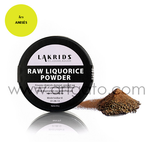 Liquorice Raw Liquorice Powder 50 g Jar Artgato