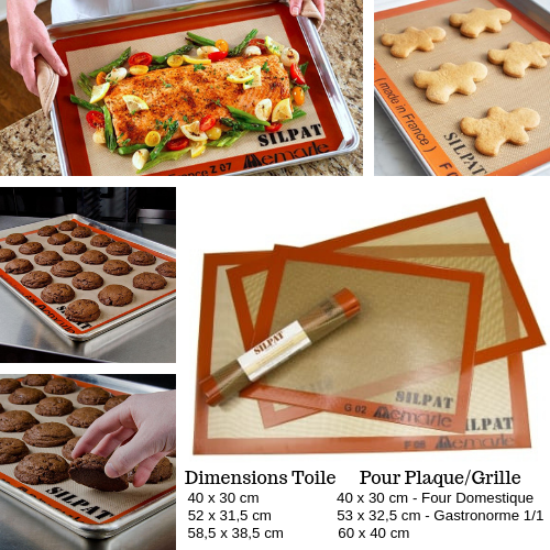 SILPAT Non Stick Silicon Baking Mats Artgato