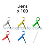 Liens de Fermeture par Sachet de 100