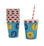 Circus Birthday Party | 8 Drinking Cups 25 cl.