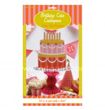 Sweet Soiree Birthday Party | Tier Cake Centerpiece