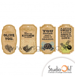 Etiquettes Cadeaux Studio Oh® | Thème Gourmet