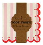 Toot Sweet Pink Party Meri Meri® | 20 Napkins