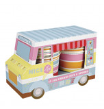 Meri Meri ® Ice Cream Van | 12 Cups and 12 Spoons