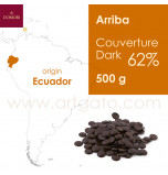 Couverture Dark Arriba 62% - 500 g
