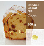 Candied Cedrat Peel in cubes