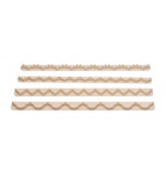 SUGARCRAFT CUTTERS | Straight Frills, Set n° 1 - 4 Classic Designs