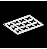 Pastry Template | 12 Butterflies