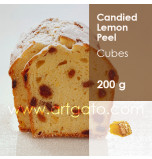 Candied Lemon Peel Cubes