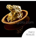 Feuilles d'Or 22 carats | Carnet de 2 Feuilles