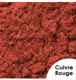 Colorant Poudre Irisé Cuivre Rouge