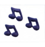Motifs en Sucre, Notes de Musique