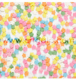 Sugar Confetti | Rainbow Flowers - 240 g Jar