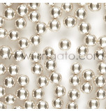 Dragees | Silver No. 12  (8 mm) - 400 g Jar