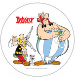 Edible Cake Topper | Asterix et Obelix - Asterix, Obelix & Idefix, Wafer Cake Disc Ø 21 cm