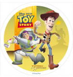 Edible Cake Topper | Toy Story - Woody Buzz Zurg, Wafer Cake Disc Ø 20 cm