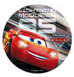 Edible Cake Topper | Cars 3 - Lightning McQueen, Wafer Cake Disc Ø 20 cm