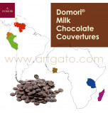 Domori Milk Chocolate Couvertures