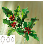 SUGAR FLOWER CUTTERS | Holly, Set of 3 Sizes - Tinplate