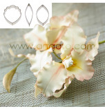 SUGAR FLOWER CUTTERS | Orchid - Cattleya Orchid, 3 Cutters - Tinplate