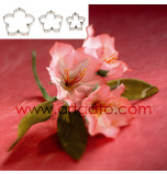 SUGAR FLOWER CUTTERS | Petunia, Set of 3 Sizes - Tinplate