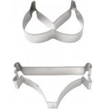 Cookie Cutters, Bikini Top & Bottom (2 Cutters)